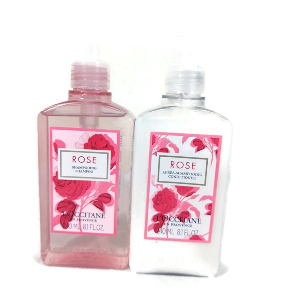 L'Occitane Discontinued Roses Shampoo + Conditioner 240ML / 8.1OZ NEW